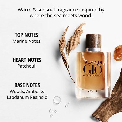 Giorgio Armani Acqua Di Gio Absolu Eau De Parfum Fumere